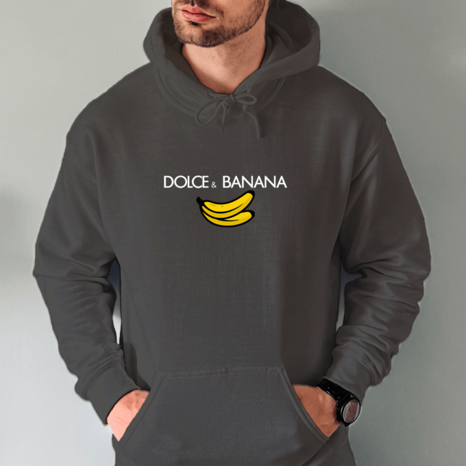 Unisex džemperis su spauda „Dolce & Banana“ - Image 6