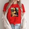 Unisex marškinėliai su spauda „Mona Liza“ - Image 4