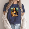 Unisex marškinėliai su spauda „Mona Liza“ - Image 10
