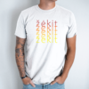 Unisex marškinėliai su spauda „žėkit spalvotai“ - Image 9