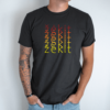Unisex marškinėliai su spauda „žėkit spalvotai“