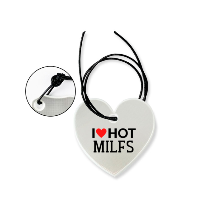 Atšvaitas širdelė „I Love Hot Milfs“
