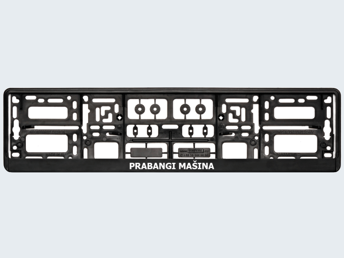 Numerių rėmelis „Prabangi mašina“ - Image 2