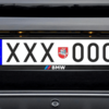Numerių rėmelis „BMW M“