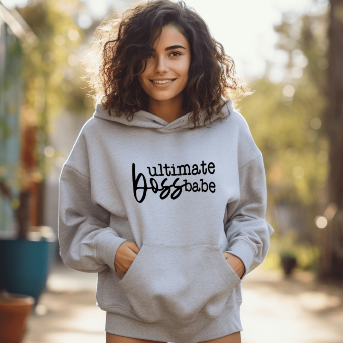 Unisex džemperis su spauda „Ultimate boss baby“ - Image 3