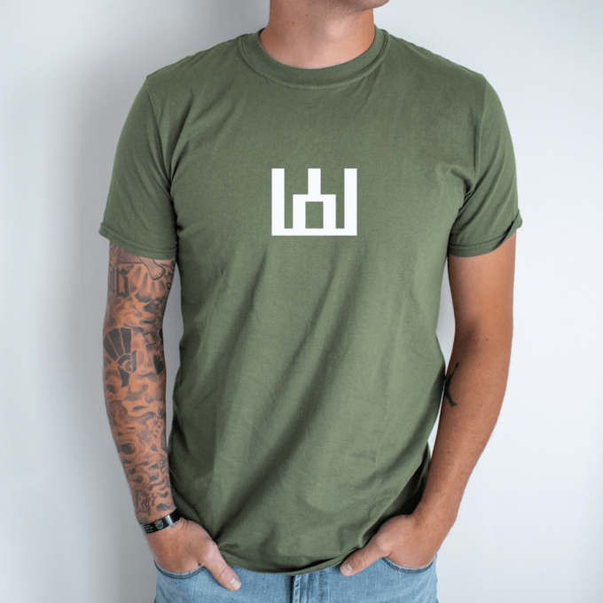 Unisex marškinėliai su spauda „Gediminaičių stulpai“ - Image 8