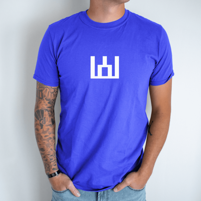 Unisex marškinėliai su spauda „Gediminaičių stulpai“ - Image 3