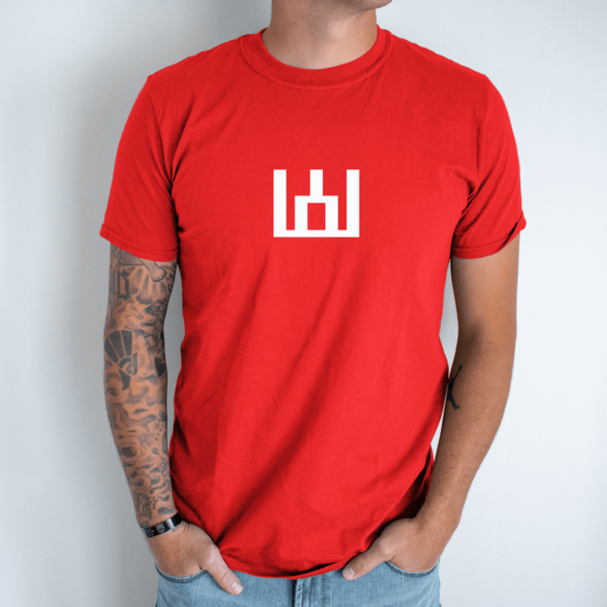 Unisex marškinėliai su spauda „Gediminaičių stulpai“ - Image 7