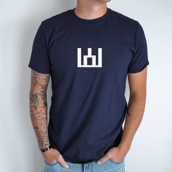 Unisex marškinėliai su spauda „Gediminaičių stulpai“ - Image 6