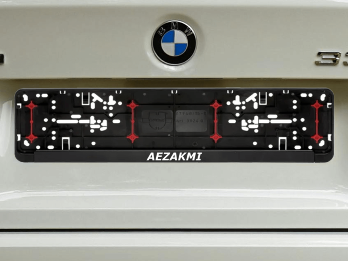 Wurth numerių rėmelis „aezakmi“