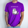 Unisex marškinėliai su spauda „Atsipalaidavęs katinas“ - Image 7