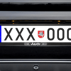 Numerių rėmelis „Audi“