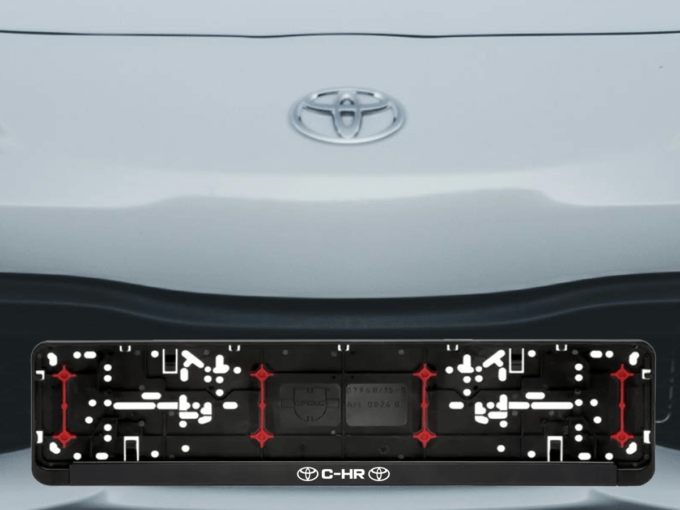 Wurth numerių rėmelis „C-HR"