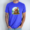 Unisex marškinėliai su spauda „Capybara Hippie“ - Image 6