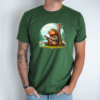 Unisex marškinėliai su spauda „Capybara Hippie“ - Image 4