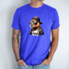 Unisex marškinėliai su spauda „Capybara reperis“ - Image 5