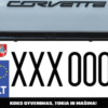 Kvadratinis numerių rėmelis „Gyvenimas"