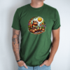 Unisex marškinėliai su spauda „Capybara hipis“ - Image 4