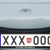 Numerių rėmelis „Land Cruiser“