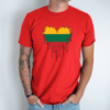 Unisex marškinėliai su spauda „Lietuvos širdis“ - Image 5