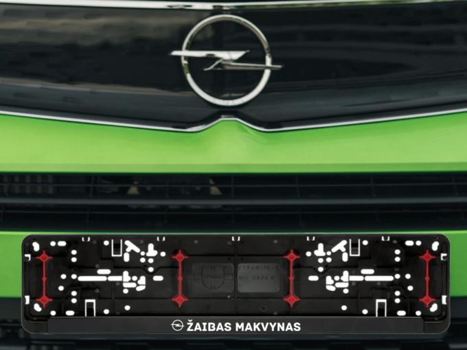 Wurth numerių rėmelis „Žaibas Makvynas"