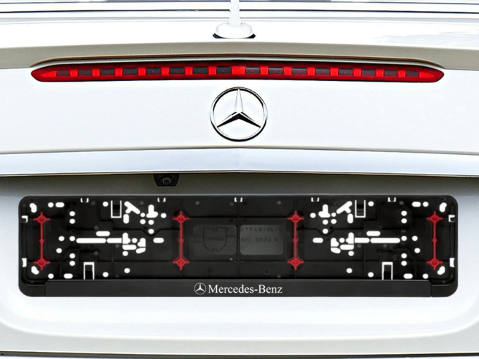 Wurth numerių rėmelis „Mercedes-Benz"