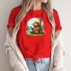 Unisex marškinėliai su spauda „Capybara Hippie“ - Image 9