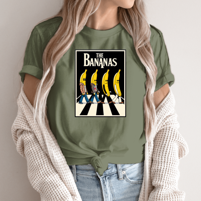 Unisex marškinėliai su spauda „The Bananas“ - Image 13