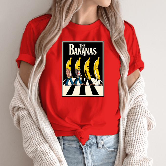 Unisex marškinėliai su spauda „The Bananas“ - Image 11
