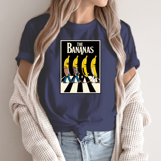 Unisex marškinėliai su spauda „The Bananas“ - Image 10