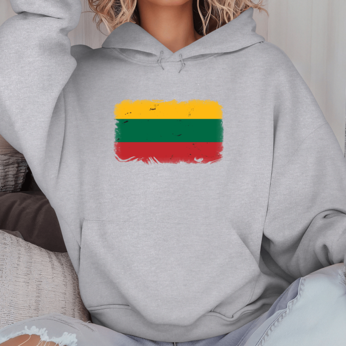 Unisex džemperis su spauda „Vėliava“ - Image 4