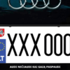 Kvadratinis numerių rėmelis „Audi nečiaudi“