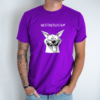 Unisex marškinėliai su spauda „Pamišęs šuo“ - Image 2