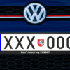 Numerių rėmelis „PASSAT“