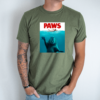 Unisex marškinėliai su spauda „Capybara Paws“ - Image 7