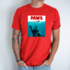 Unisex marškinėliai su spauda „Capybara Paws“ - Image 4