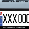 Kvadratinis numerių rėmelis „Technikinė"