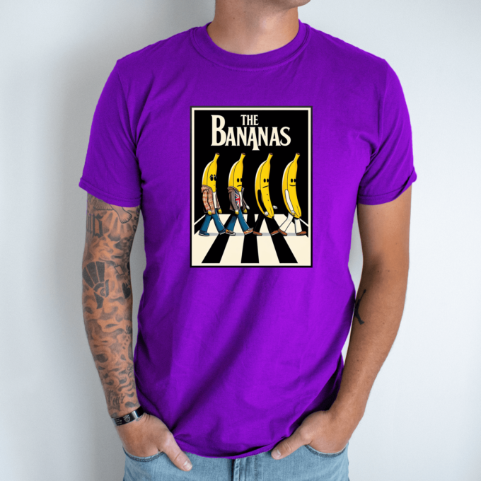 Unisex marškinėliai su spauda „The Bananas“ - Image 2