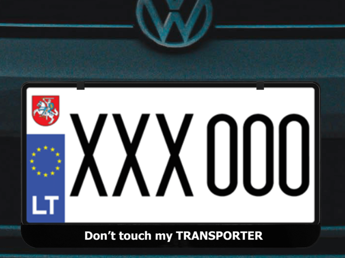 Kvadratinis numerių rėmelis „TRANSPORTER"
