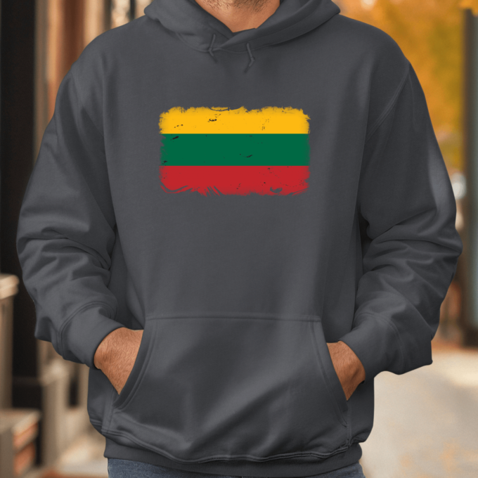 Unisex džemperis su spauda „Vėliava“ - Image 3