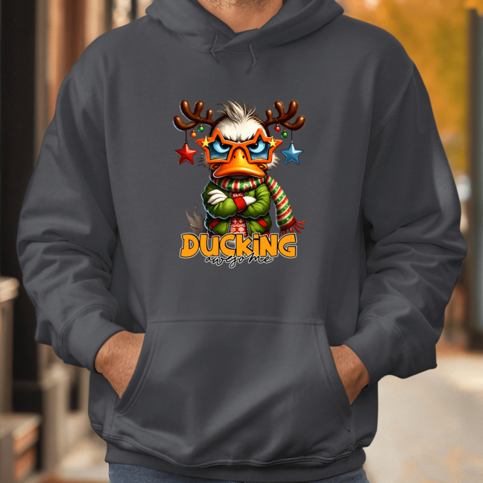 Unisex džemperis su spauda „Ducking“ - Image 2