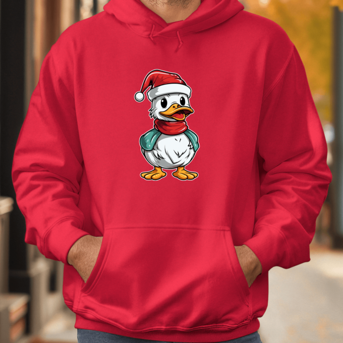 Unisex džemperis su spauda „Kalėdinis ančiukas“ - Image 3
