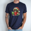 Unisex marškinėliai su spauda „Kalėdinis skeletas“ - Image 4