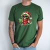 Unisex marškinėliai su spauda „Kalėdinis skeletas“ - Image 3