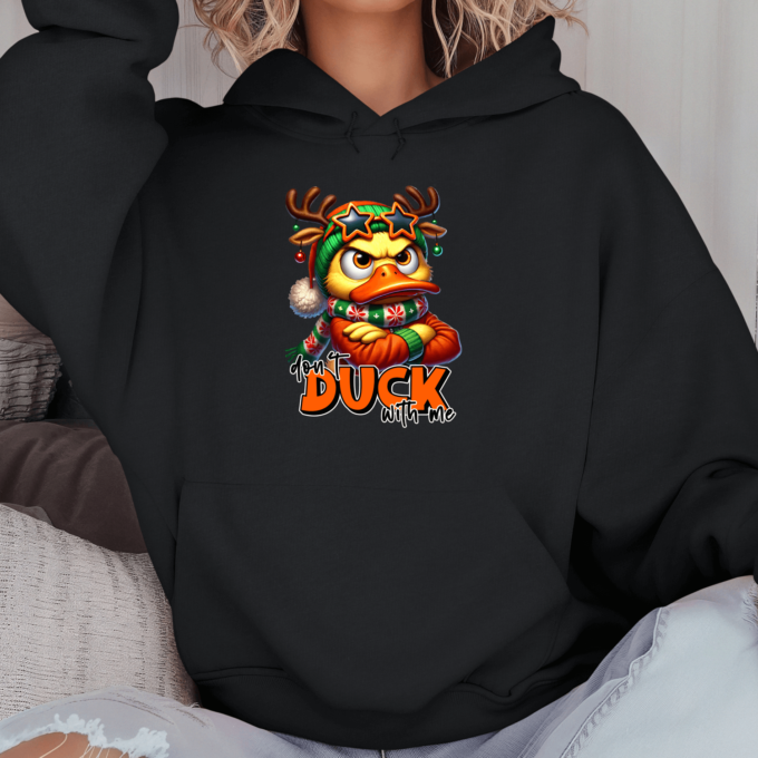 Unisex džemperis su spauda „Dont duck“ - Image 10
