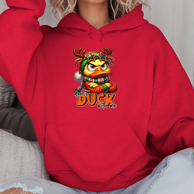 Unisex džemperis su spauda „Dont duck“ - Image 9