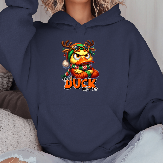Unisex džemperis su spauda „Dont duck“ - Image 8