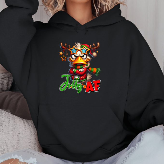 Unisex džemperis su spauda „Jolly AF“ - Image 10