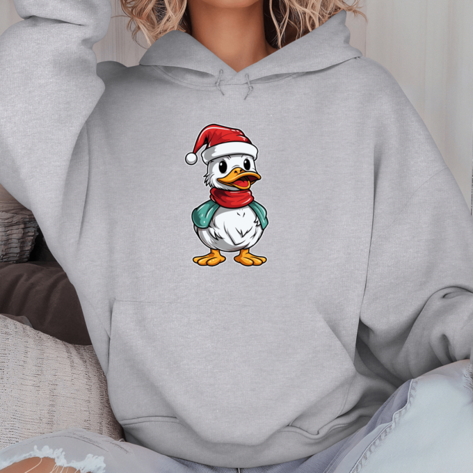 Unisex džemperis su spauda „Kalėdinis ančiukas“ - Image 6