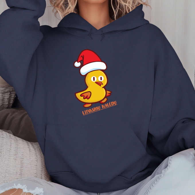 Unisex džemperis su spauda „Linksmų Kalėdų“ - Image 5